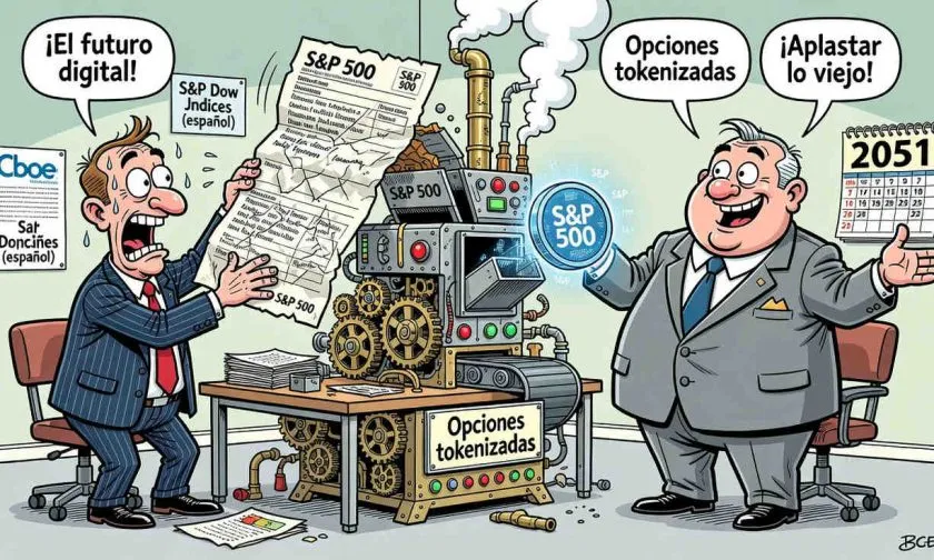 Cboe y S&P DJI extienden acuerdo hasta 2051 para explorar opciones tokenizadas