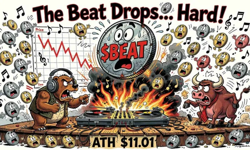 Audius ($BEAT) pierde tres cuartas partes de su valor en solo un mes: ¿fin del rally o corrección saludable?