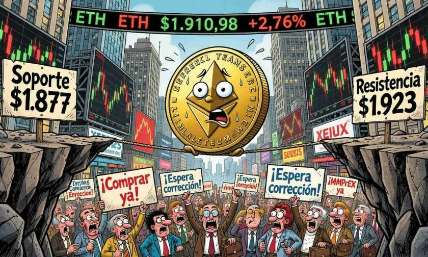Ethereum ($ETH) sube un 2,76% pero sigue un 51% abajo en el año: ¿rebote técnico o trampa alcista?