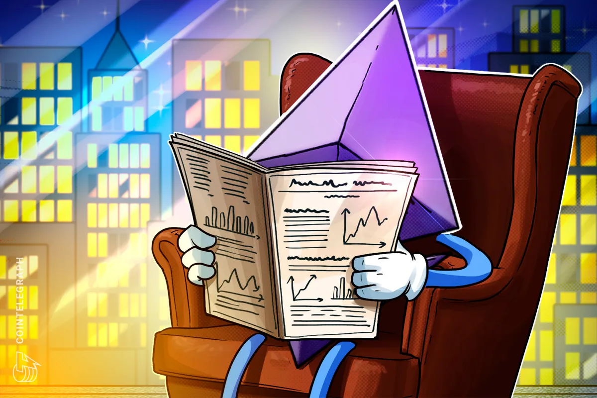 Preço da Ethereum visa US$ 1.800 conforme valor total bloqueado atinge mínimas de 13 meses