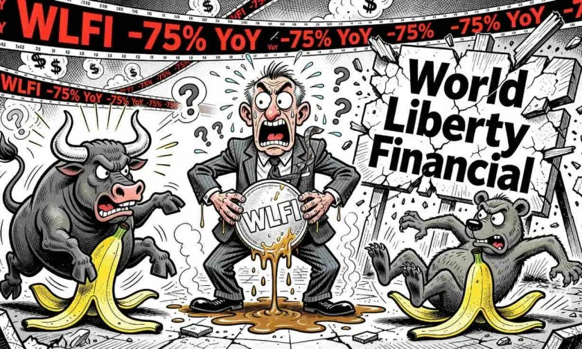 World Liberty Financial ($WLFI) cotiza a USD $0,058 en medio de una calma tensa mientras el volumen se desploma un 15%