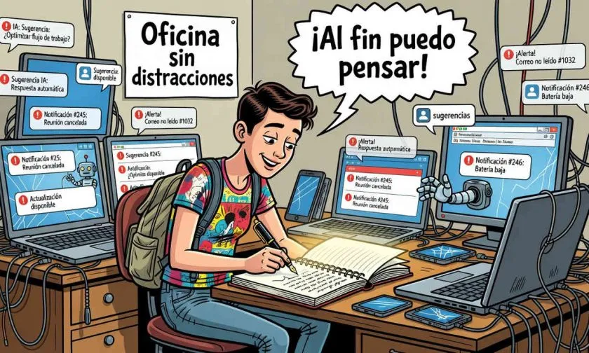 Generación Z favorece el lápiz y papel como respuesta a la saturación digital