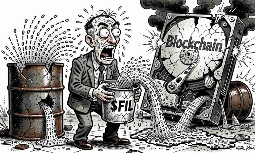 Filecoin en caída libre: ¿es el fin del almacenamiento descentralizado?