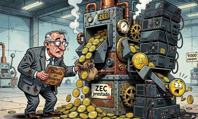 Fortitude vendió USD $8,3 millones en ZEC prestado para ampliar su minería