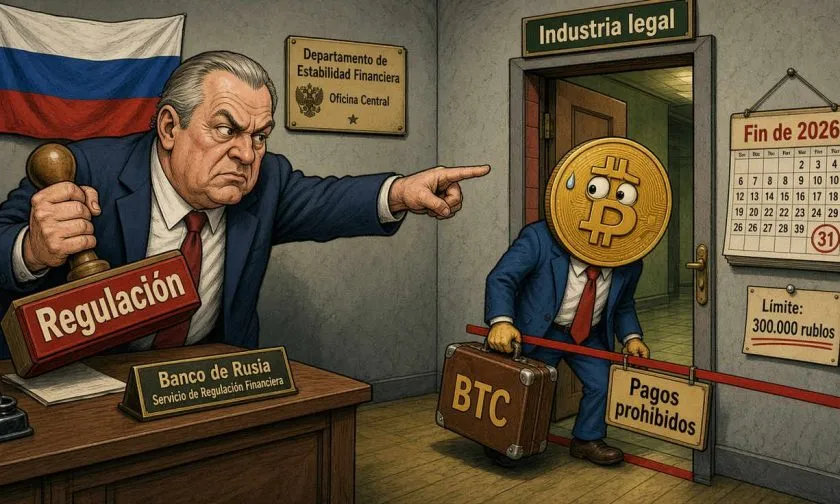Rusia prepara un marco legal para la industria cripto mientras limita los pagos con Bitcoin