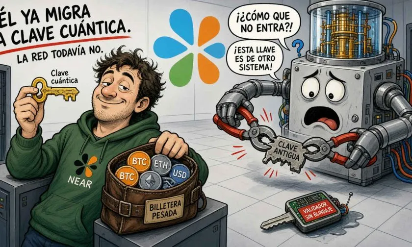 Actualización 2.13 de NEAR introduce claves poscuánticas ML-DSA-65
