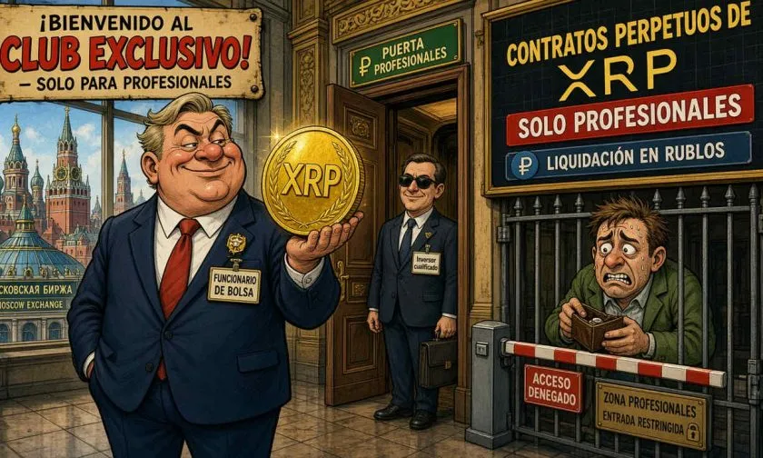 Bolsa de Moscú lanza contratos perpetuos de XRP, excluyendo al público general
