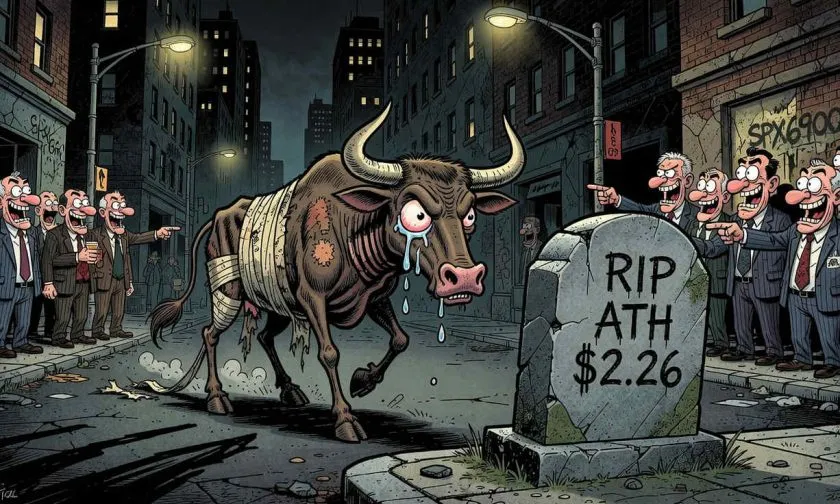 SPX6900 tocó fondo o espejismo: el memecoin lucha por recuperarse tras desplome del 84% en 2026