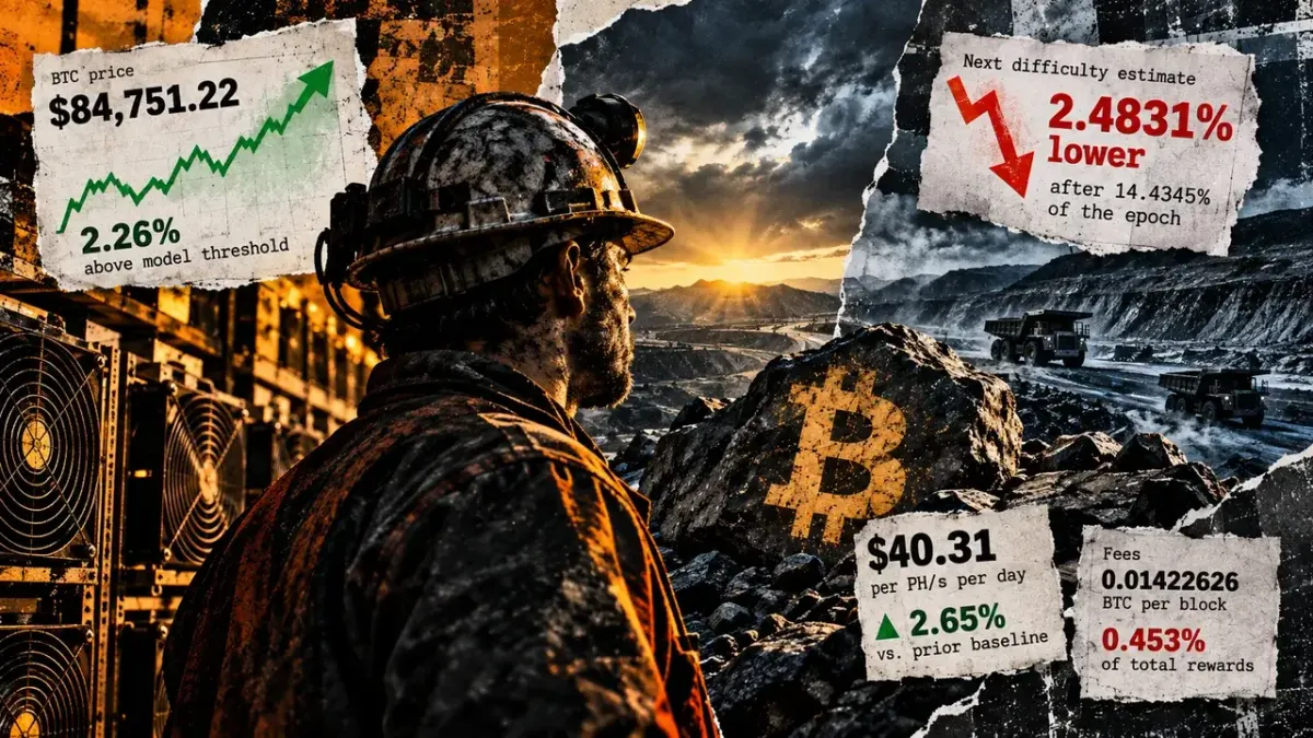 Bitcoin's $84K surge doesn't benefit miners as difficulty warns