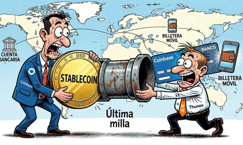 Thunes y Coinbase llevan los desembolsos con stablecoins a 140 países