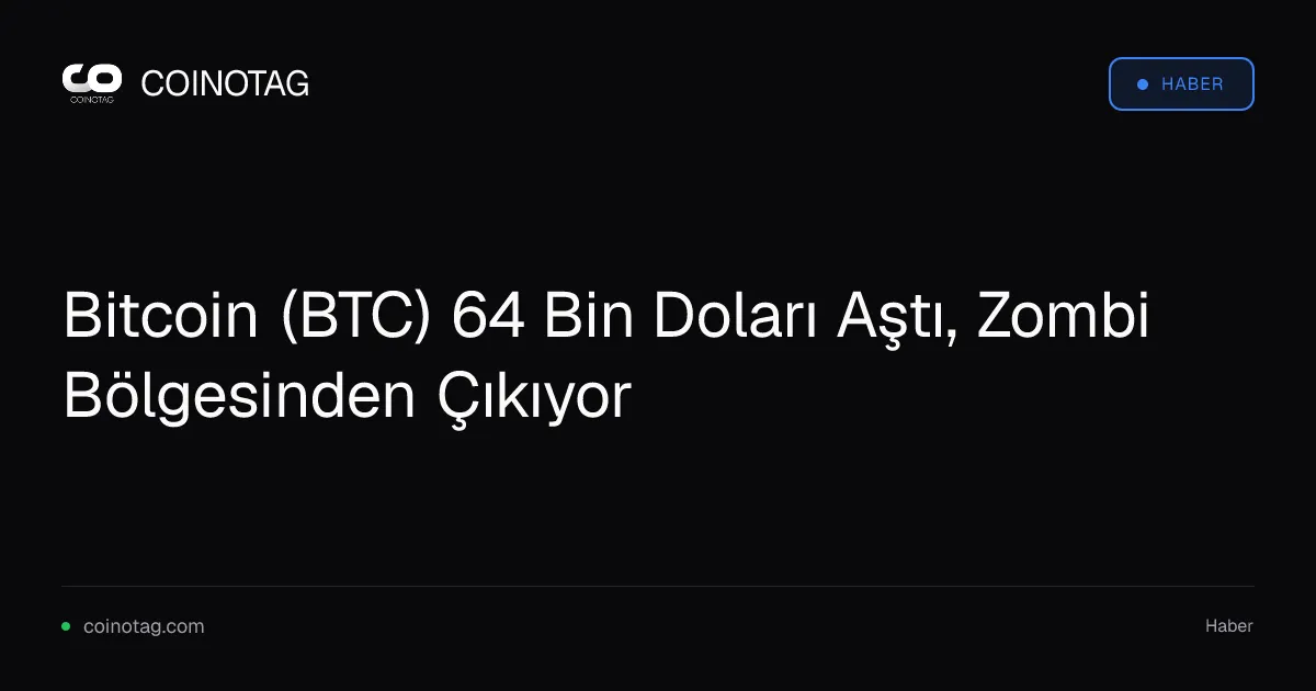 Bitcoin (BTC) 64.000 doları aştı, zayıf Fed faiz artırımı beklentileri etkili oldu