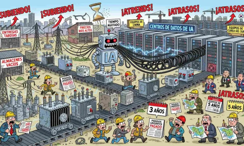 Empresas eléctricas de EE. UU. corren por equipos ante auge de centros de datos de IA