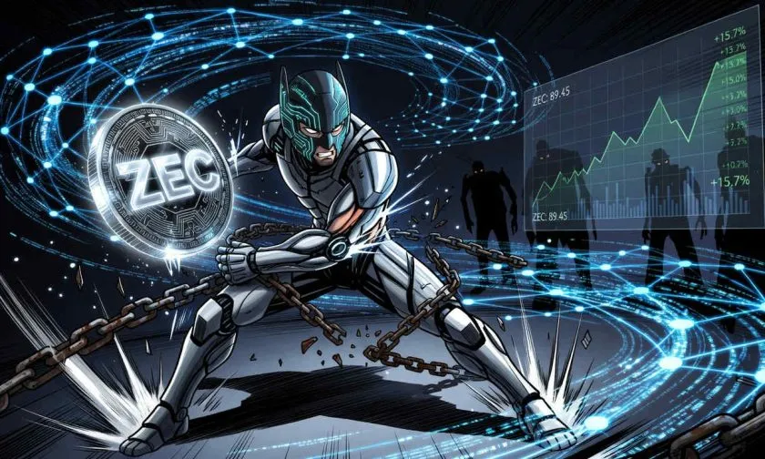 Zcash sube 11% en 24 horas ante rally inesperado