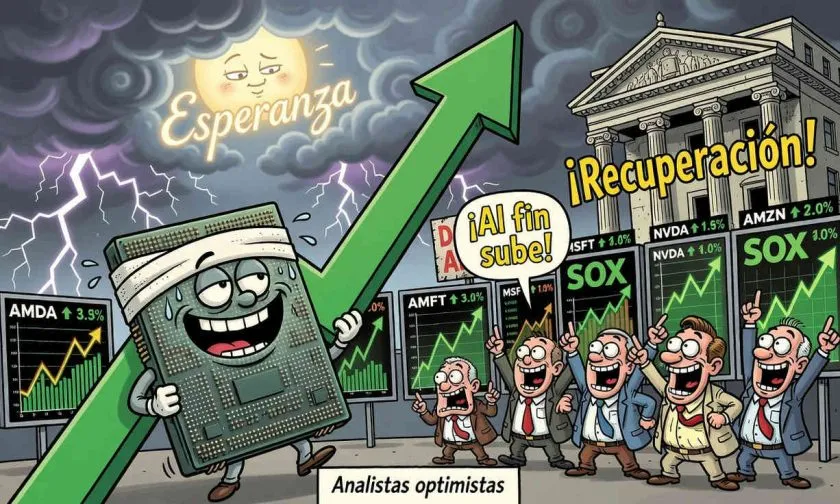 Acciones de semiconductores muestran señales de recuperación tras pérdidas históricas