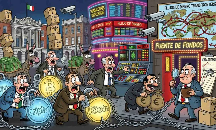 Irlanda endurece controles sobre cripto en nuevo plan contra el crimen financiero