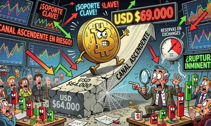 Bitcoin apunta a USD $69.000 si recupera un soporte clave, según analista