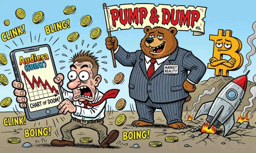 Desplome del 13% en Audiera ($BEAT) enciende alertas entre inversores este 4 de julio