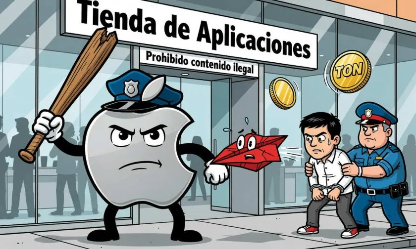 Apple retira Telegram de la App Store por CSAM: ¿qué pasa con TON?
