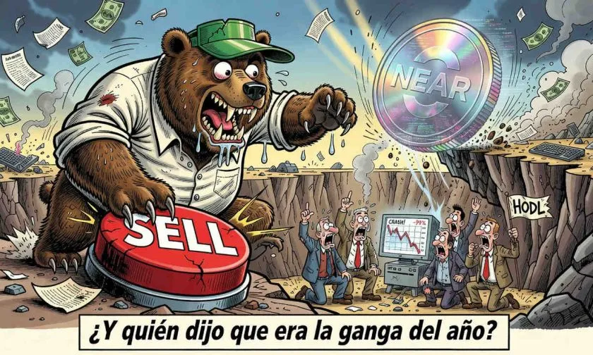 NEAR se desploma un 6.45% y pierde el soporte de $2.00 en medio de una ola de ventas en altcoins