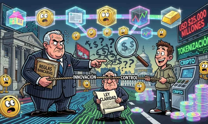 JPMorgan pide más salvaguardas para cripto pero no manifestó respaldo al CLARITY Act