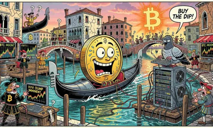 Venice token ($VVV) sube un 2,22% mientras el interés especulativo se desvanece este 25 de julio
