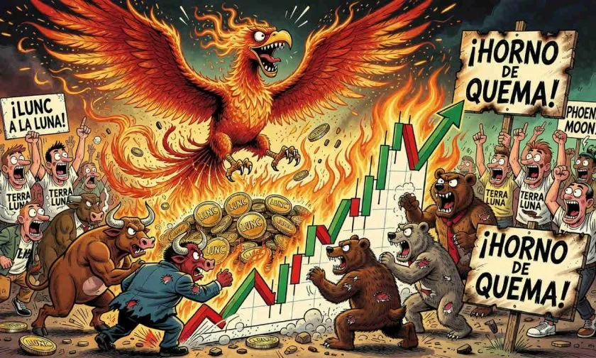 Terra Classic (LUNC) supera los $0.000074 con un repunte del 6.5% en medio de renovado optimismo por la quema de tokens