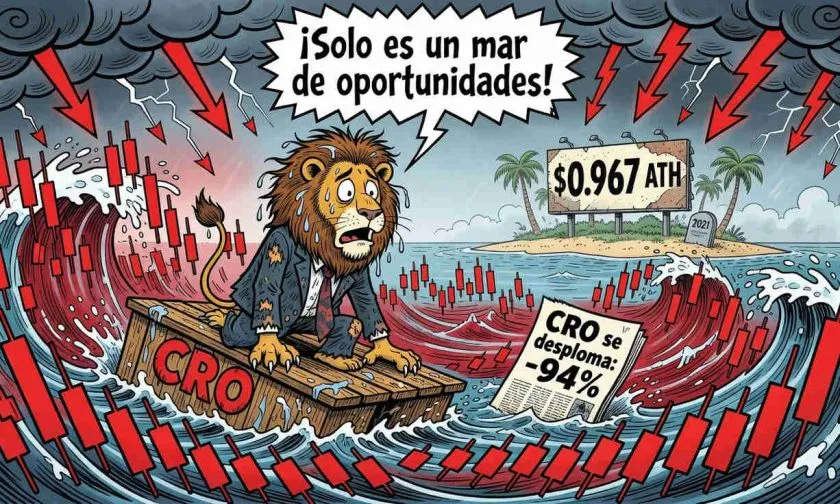 CRO coquetea con nuevos mínimos mientras el interés operativo se desvanece