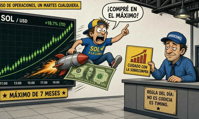 Solana alcanza un máximo de siete meses y ahora negocia la resistencia en $SOL