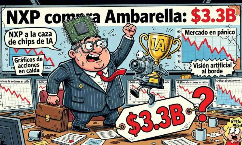 NXP y Ambarella: un matrimonio de chips que sacude el mercado de IA