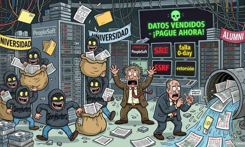 PeopleSoft bajo ataque: vulnerabilidad 0-day expone a 100 organizaciones y filtra gigabytes de datos
