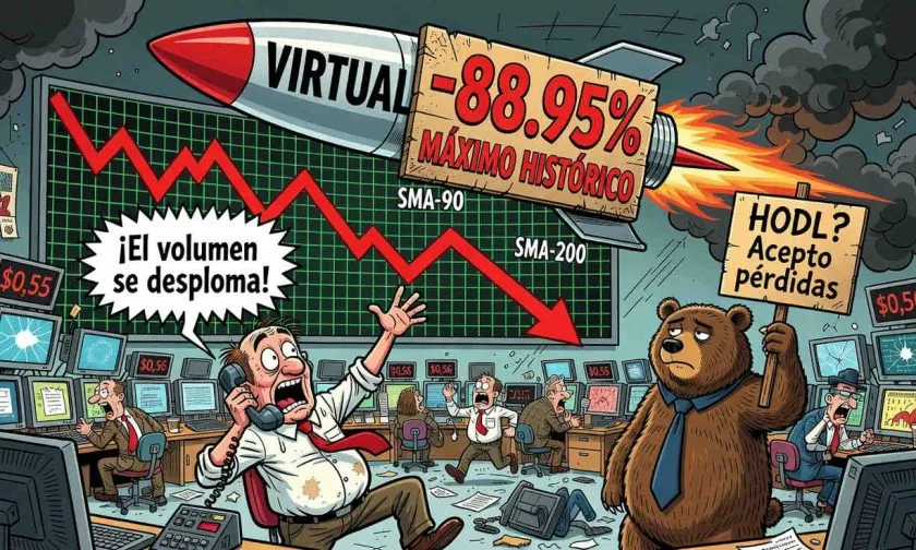 Virtuals Protocol (VIRTUAL) cae 1,19% el 7 de agosto: ¿soporte en $0,55?