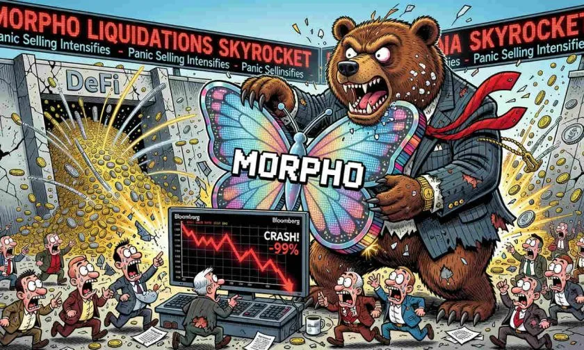 Morpho (MORPHO) en zona de peligro: liquidaciones masivas hunden el precio un 8,63% el 11 de junio de 2026