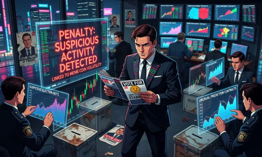 Kalshi sanciona a candidato de memecoin por apostar en su propia elección