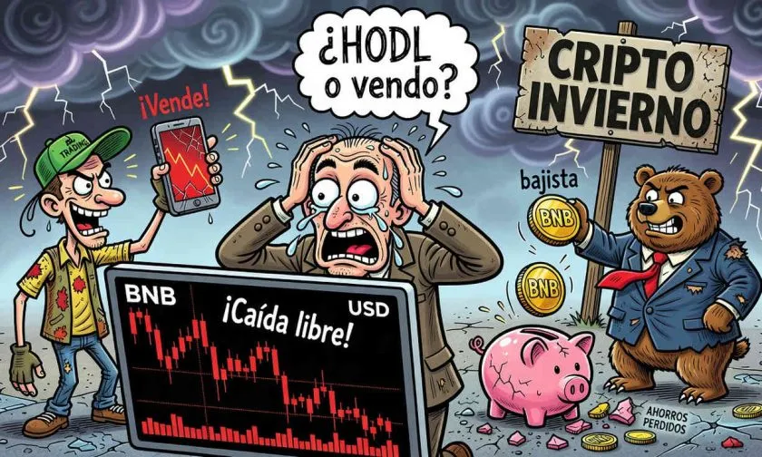 BNB cae 2,24%: ¿fin de la corrección o inicio de otra caída?
