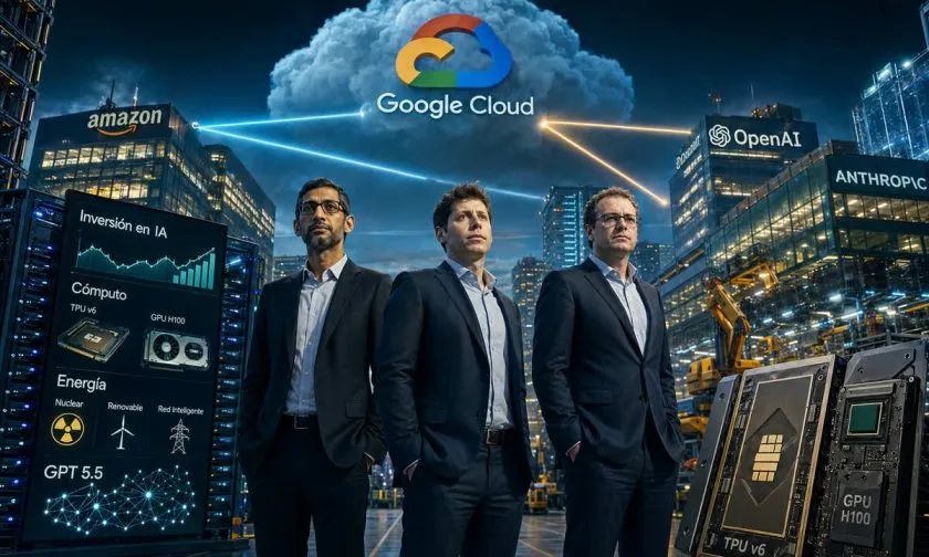 Google redobla su apuesta en Anthropic con USD $40.000 millones mientras GPT 5.5 acelera la carrera IA
