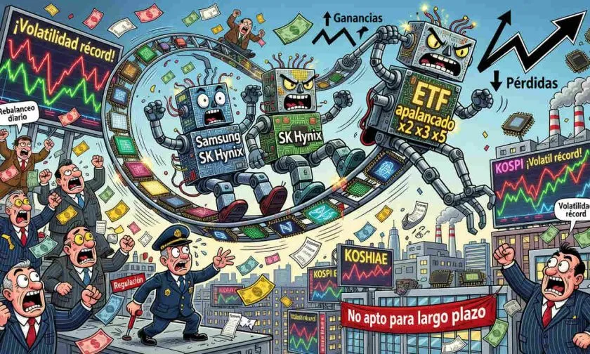 Qué son los ETF apalancados y cómo están acelerando el agitado rally de la IA