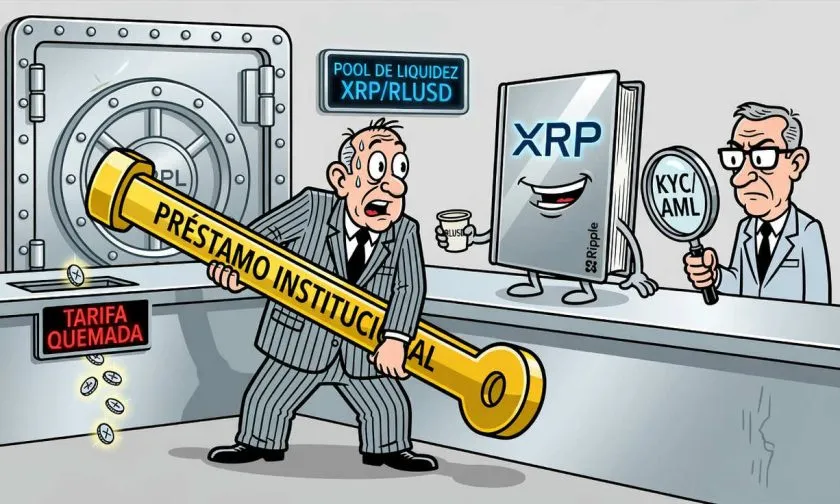 Clearpool, Ripple y Cicada preparan préstamos institucionales con RLUSD en XRPL