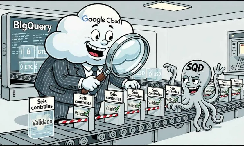 Google Cloud integra a SQD para llevar datos blockchain validados a BigQuery