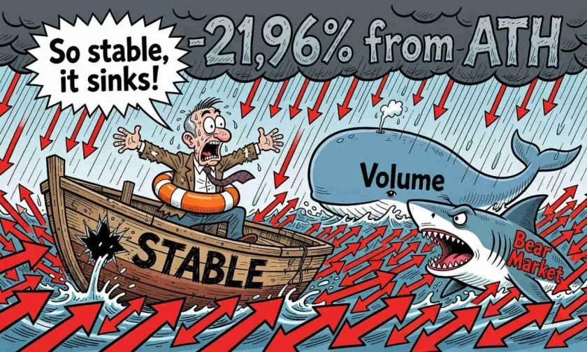 Stable ($STABLE) cae un 2,26% en medio de una corrección técnica: ¿se avecina una recuperación? – 24 de junio de 2026