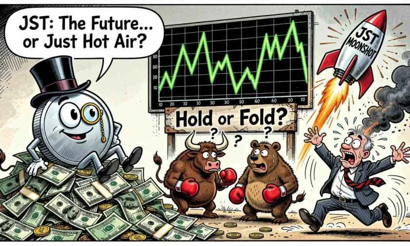 JST se aferra a las ganancias mientras el mercado de altcoins muestra signos mixtos este 25 de julio