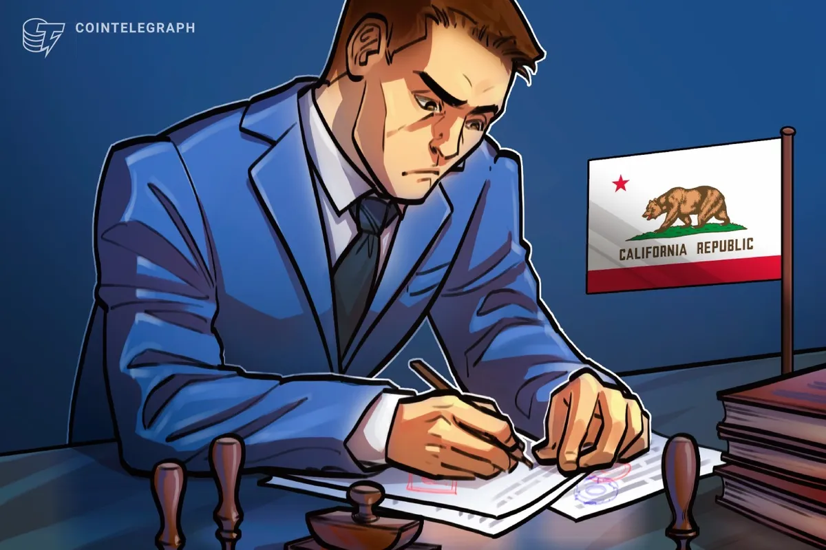 Newsom signs California ban on public officials issuing memecoins