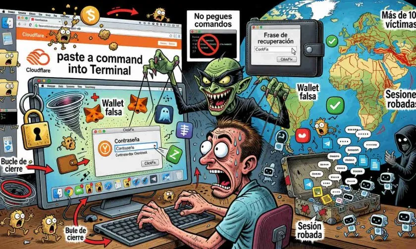 Nuevas amenazas para macOS: robo de sesiones de Telegram y ataque a billeteras cripto