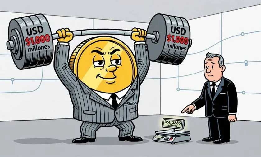 XStocks reporta un salto de 802,5 por ciento pero deja dudas en su capitalizacion
