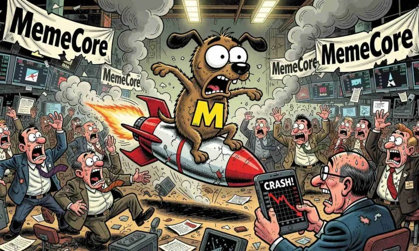 MemeCore (M) se derrumba un 74% desde su máximo: el ocaso de las memecoins especulativas
