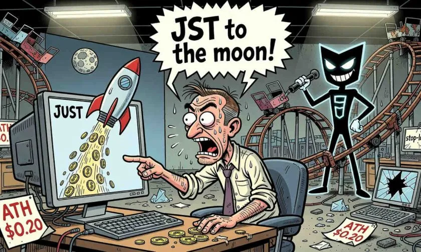 JUST ($JST) se dispara un 8,17% y supera los $0,10 por primera vez desde mayo