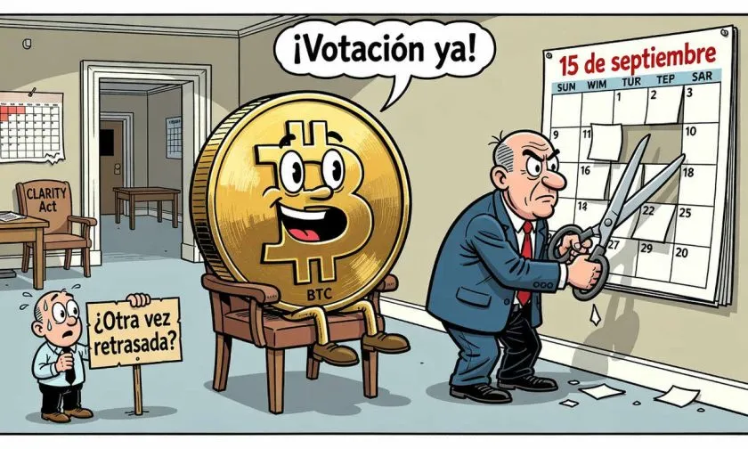 La CLARITY Act enfrenta otro posible retraso tras el recorte del calendario de la Cámara