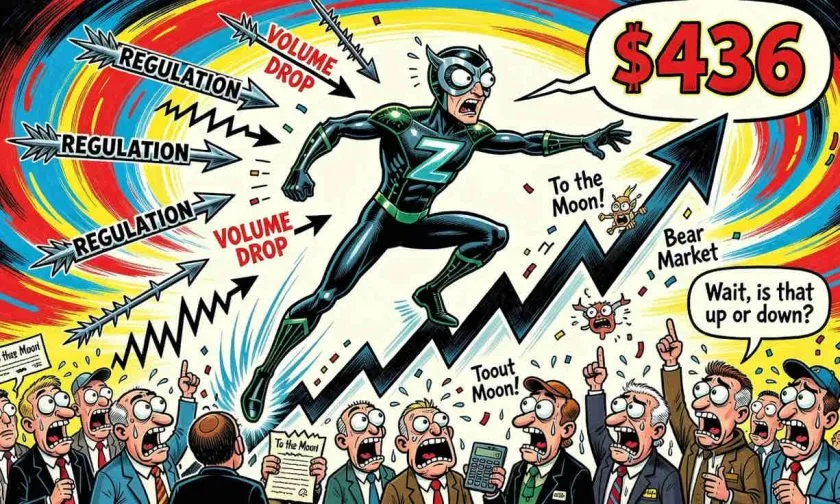 Zcash sube un 0.86% pero enfrenta presión bajista a corto plazo