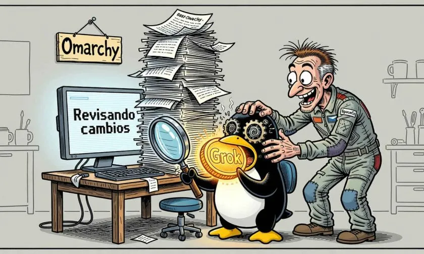 SpaceXAI aporta USD $1.500.000 en tokens de Grok a Omarchy