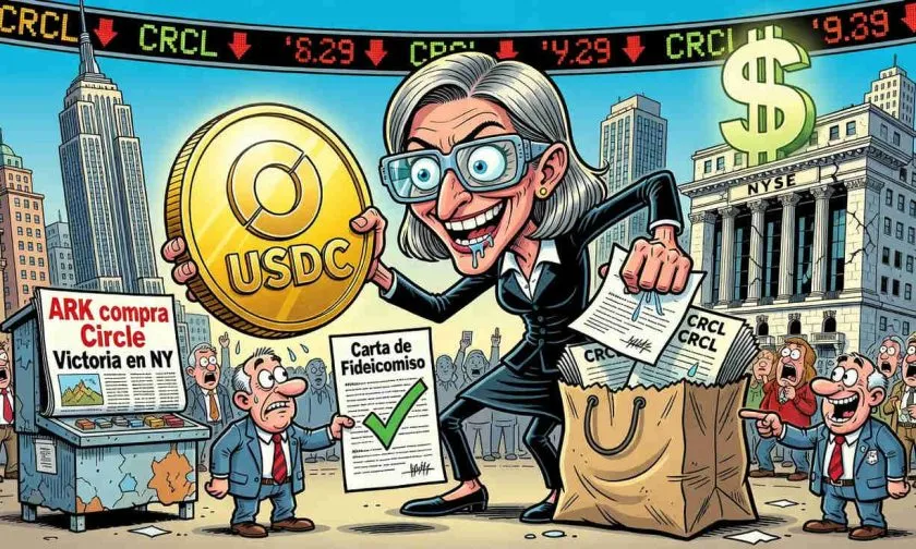 ARK Invest compra acciones de Circle tras victoria regulatoria en Nueva York