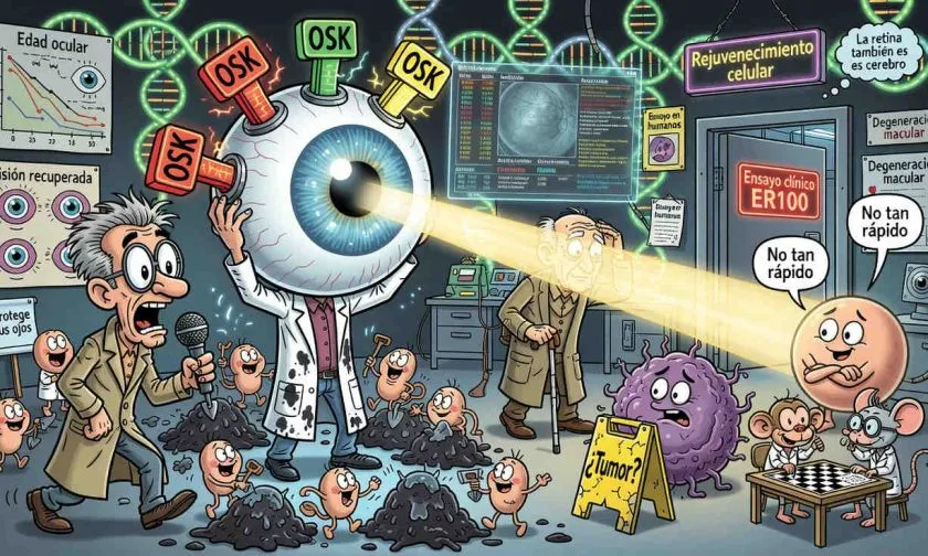 David Sinclair revela avances de la primera terapia para revertir el envejecimiento ocular